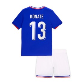 Goedkope Frankrijk Konate 13 Kids Thuistenue EK 2024